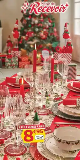 Gifi Verres à pied offre
