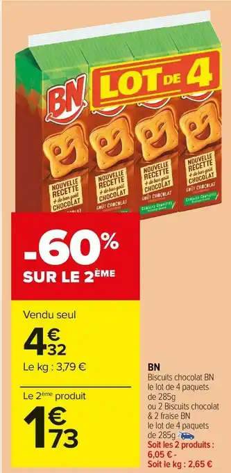 Carrefour Market Bn bn offre