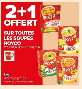 Royco bon plan sur toutes les soupes royco