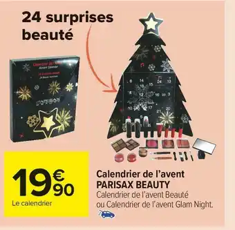 Parisax beauty calendrier de l’avent