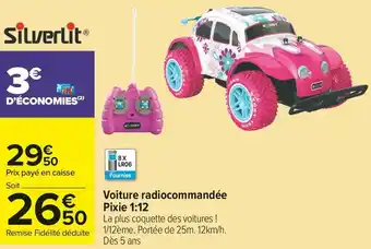 Silverlit voiture radiocommandée pixie 1:12