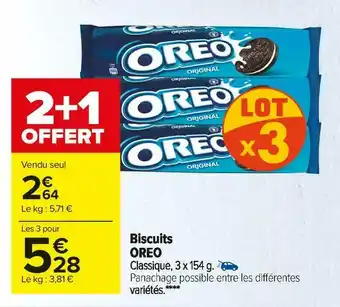 Carrefour Market Oreo biscuits offre