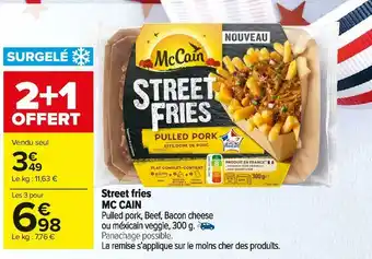 Mc cain street fries