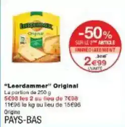 Colruyt Secret d'eleveurs - foie gras de canard entier mi cuit offre