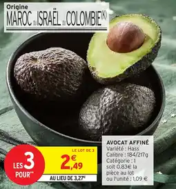 Intermarché Avocat affiné offre