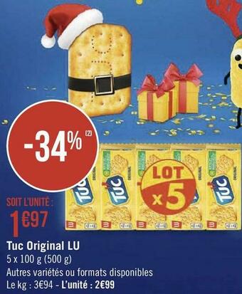 Géant Casino Lu tuc original offre