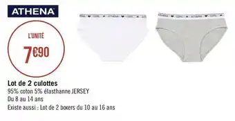 Athena lot de 2 culottes