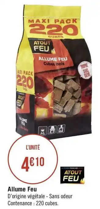 Géant Casino Allume feu offre