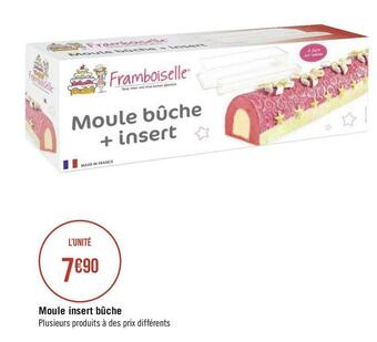 Moule insert bûche