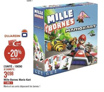 Géant Casino Dujardin mille bornes mario kart offre