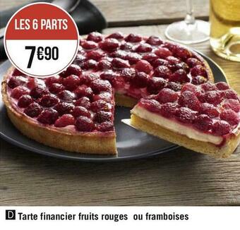 Tarte financier fruits rouges ou framboises