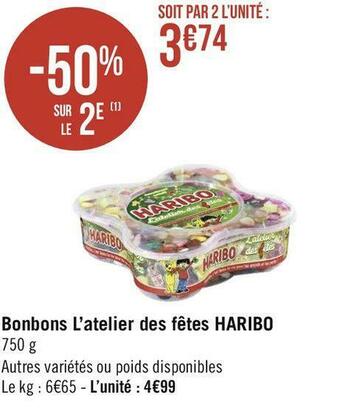 Haribo bonbons l’atelier des fêtes