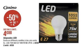Ampoules led