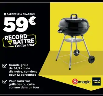 Conforama Barbecue a charbon offre