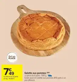 Carrefour Market Galette aux pommes offre