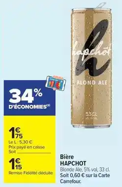 Carrefour Market Carrefour - bière offre