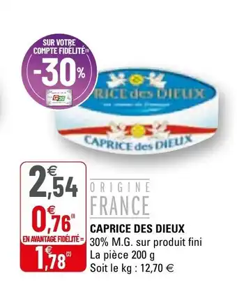 Caprice des dieux