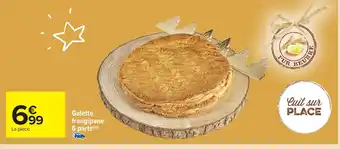Carrefour Galette frangipane 6 parts offre