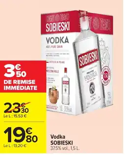 Carrefour SOBIESKI  Vodka offre