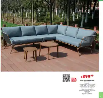 Trafic Salon de jardin Malmedy offre