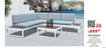 Trafic Salon de jardin Amalfi offre