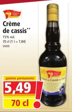 Norma Crème de cassis offre