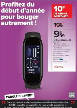 Carrefour Thur - bracelet connecté offre