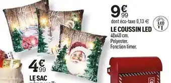 Le coussin led