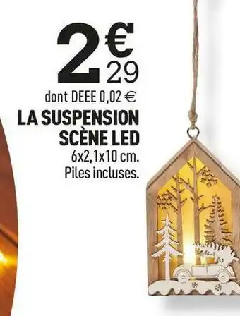 La suspension scène led