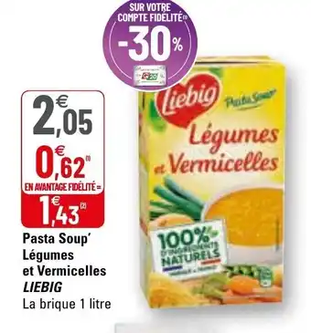 Pasta soup légumes et vermicelees LIEBIG