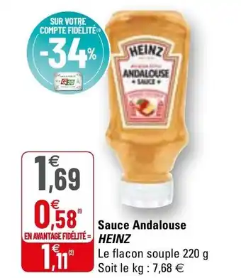 Sauce andalouse HEINZ