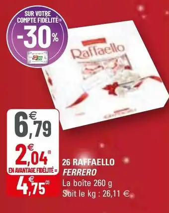 G20 26 Raffaello ferrero offre