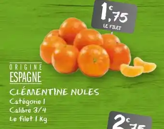 Clémentine nules