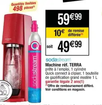 Cora x Carrefour Machine offre
