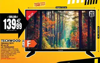 Cora x Carrefour Téléviseur HDTV offre