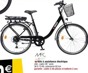 Cora x Carrefour Vélo à assistance electrique offre