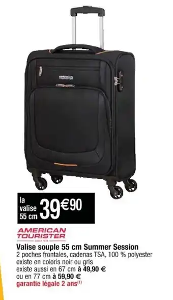 Valise souple 55 cm summer session