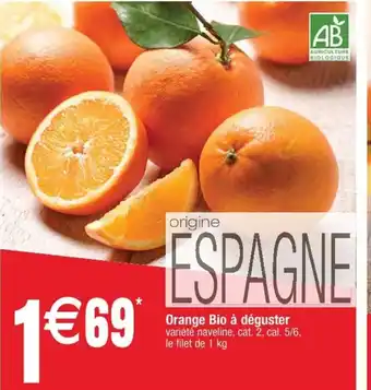 Orange Bio à déguster