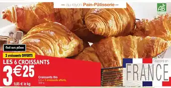 Cora x Carrefour Croissants Bio offre