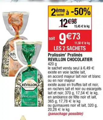 Cora x Carrefour Pralissim Pralinés offre