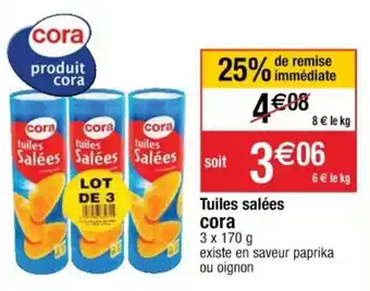 Tuiles Salées