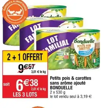 Petits Pois & Carottes Sans Arôme Ajouté