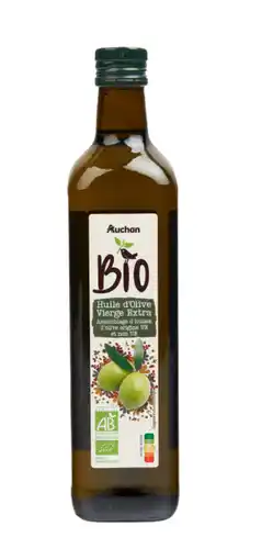 Auchan Huile D'olive Extra Vierge Auchan Bio offre