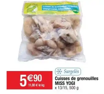 Cora x Carrefour Cuisses de Grenouilles offre