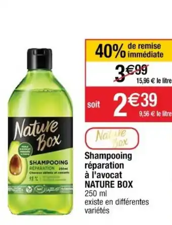 Cora x Carrefour Shampooing Réparation offre
