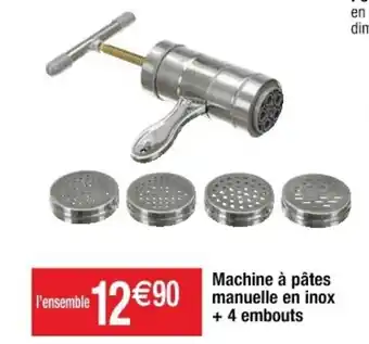 Cora x Carrefour Machine à Pâtes offre