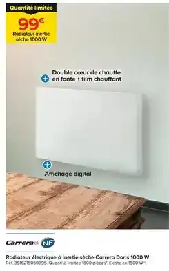 Carrefour Vileda - le séchoir tour 40m offre