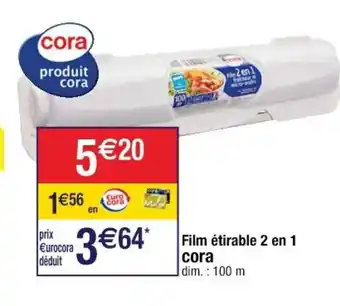 Film étirable 2 en 1