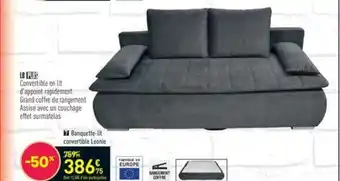 Conforama Banquette-Lit offre