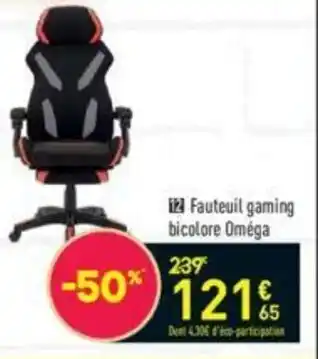 Conforama Fauteuil Gaming offre